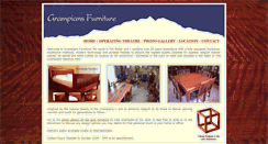 Desktop Screenshot of grampiansfurniture.com.au
